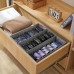 Fabric Drawer Organizer for Belts Ties