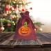 Jute Drawstring Linen Flax Packaging Bag for Halloween Decoration