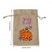 eco friendly Halloween festival gift shopping jute bag