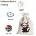 Custom Logo Halloween Party Drawstring Pouch Cute jute bags