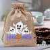  Jute Gift Pouch Bags Halloween Candy Bag