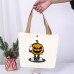 Halloween party scare bag blank printed pumpkin scythe