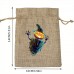 Jute bundle pocket blank spooky Halloween gift bag