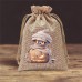 Jute bundle pocket blank spooky Halloween gift bag