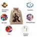 Jute rope gift bag Snack bag Halloween party bag