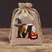 Jute rope gift bag Snack bag Halloween party bag