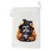 Halloween Drawstring Bag For Candy Linen Bags