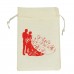 Jute bundling pocket wedding goodie bag