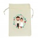 Jute bundling pocket wedding goodie bag