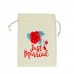 Jute bundle pocket wedding gift DIY LOGO