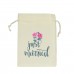 Jute bundle pocket wedding gift DIY LOGO