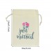 Jute bundle pocket wedding gift DIY LOGO