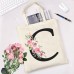 Carry-on canvas bag Custom A-Z 26 letter bachelor party cotton bag