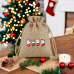 Custom Christmas drawstring bag DIY LOGO bag 