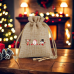 Custom Christmas drawstring bag DIY LOGO bag 