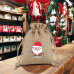 Christmas snack bag small drawstring bag custom LOGO 