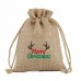 Christmas snack bag small drawstring bag custom LOGO 