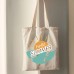 Custom printed Summer Beach eco-friendly reusable shopping bag