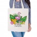 Canvas grocery bags blank printed logo Summer beach bags 