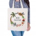 Custom printed shopping bag Summer beach tote bag