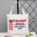 Trump 2024 presidential campaign tote bag