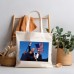 DIY canvas bag Donald Trump campaigning for president was shot and right ear injured