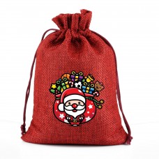 Christmas themed gift bag Sweet Party table candy bag