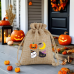 DIY Patterns Reusable Halloween gift Bag Jute 