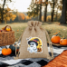 Personalized customization logo Halloween Drawstring Bags 