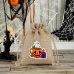 Custom Halloween Drawstring Pumpkin Vampire Candy Bags 