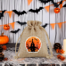 Custom Halloween Drawstring Pumpkin Vampire Candy Bags 