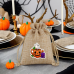 Jute drawstring bundle pocket Halloween candy Gift bag 