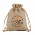 Personalized pull string bag Jute Blank Custom Halloween 