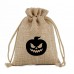 Custom Halloween personalized pull string bag 