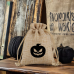 Custom Halloween personalized pull string bag 